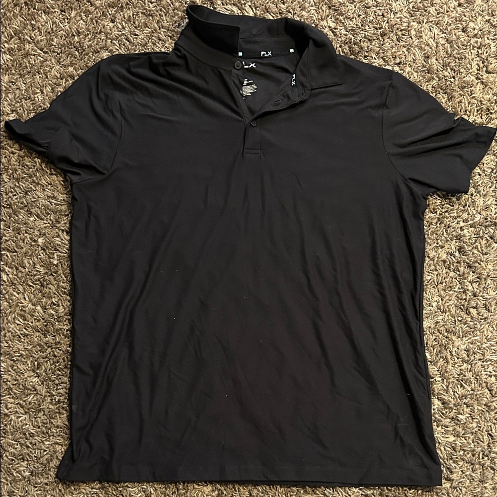 Men's Classic Black Polo Shirt